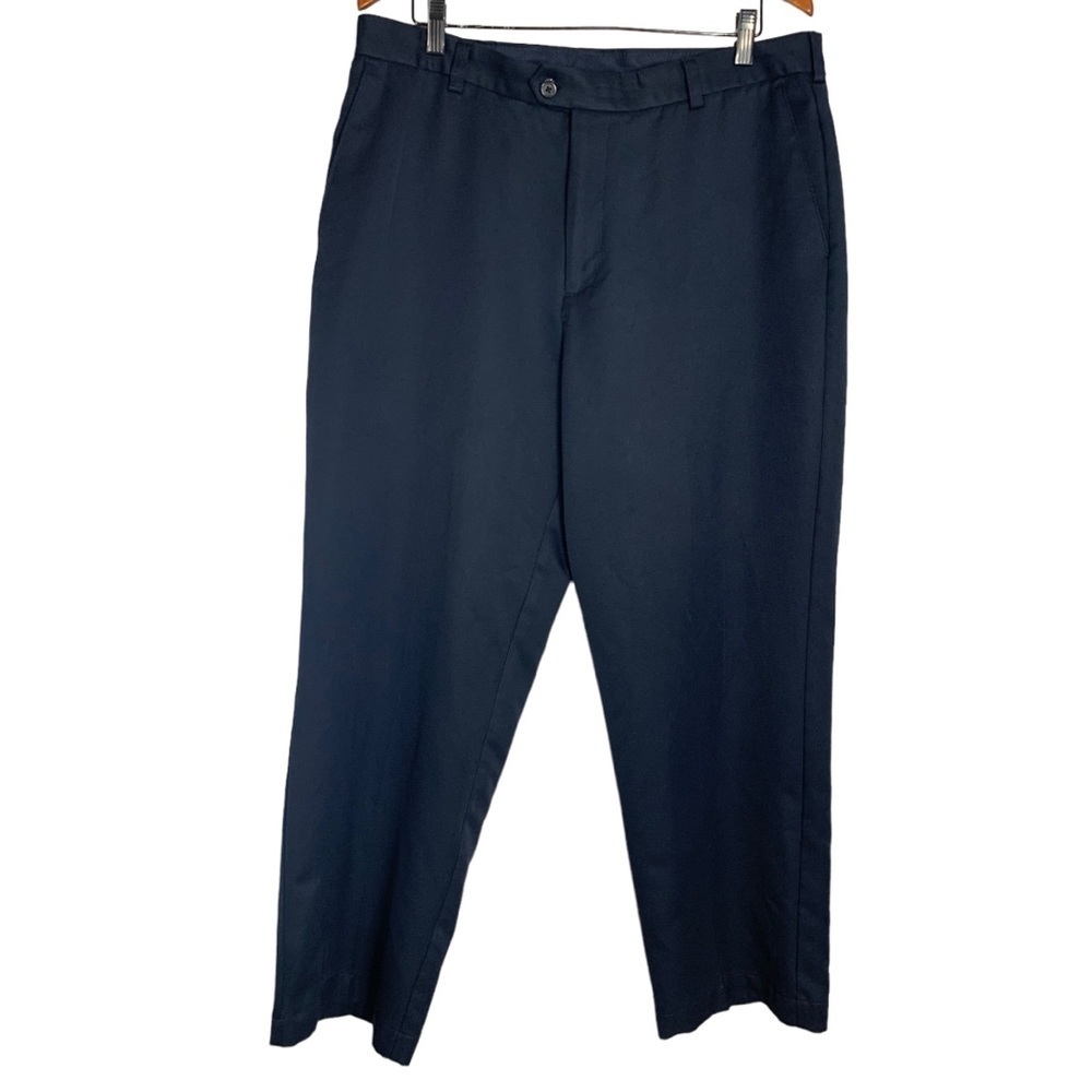 Izod Golf Pants Men’s 36X30 Blue Stretch  Performance Chino Pockets Spandex